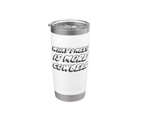 Lo que necesito es más cencerro | Saturday Funny Night Vaso térmico de acero inoxidable de doble pared
