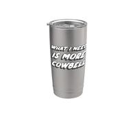 Lo que necesito es más cencerro | Saturday Funny Night Vaso térmico de acero inoxidable de doble pared