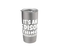 Lo que no entenderías de Edison Trip Lovers Vaso térmico de acero inoxidable de doble pared