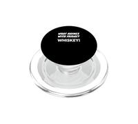 Lo Que rima con Friday Whisky Fun Weekend Entusiasta PopSockets PopGrip para MagSafe