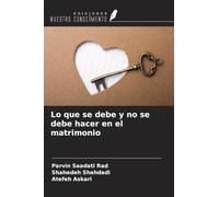 Lo que se debe y no se debe hacer en el matrimonio
