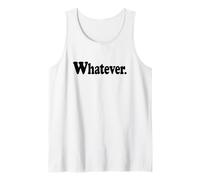 LO Que Sea. LA Palabra LO Que Sea EN UNA Camiseta Camiseta sin Mangas