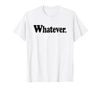 LO QUE SEA. LA PALABRA LO QUE SEA EN UNA TEE ROSA Camiseta