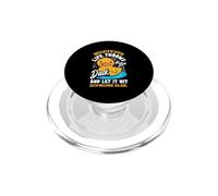 Lo Que Sea Que la Vida te Lance Pato y Deja Que golpee a Otra Persona PopSockets PopGrip para MagSafe