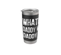Lo que sea que papá quiera, papá lo consigue Vaso térmico de acero inoxidable de doble pared