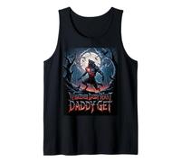 Lo que sea que papá quiera papá obtiene meme de hombre lobo divertido Camiseta sin Mangas