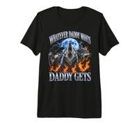 Lo Que Sea Que papá quiera, papá recibe un Pirata de Wolf Pack Camiseta Premium