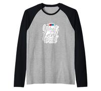 Lo Que sientes se Convierte en una Cita Real Camiseta Manga Raglan