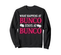 Lo que sucede en Bunco se queda en Bunco Sudadera
