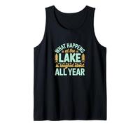 Lo Que Sucede en el Lago es un Recuerdo de Risa Camiseta sin Mangas
