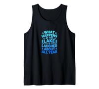 Lo Que Sucede en el Lago es un Recuerdo de Risa Camiseta sin Mangas