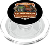 Lo Que Sucede en la Sala de Escape se Queda en el Amante, Cita Divertida, Broma PopSockets PopGrip para MagSafe