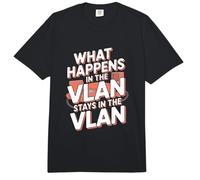 Lo Que Sucede en la VLAN permanece en el Ingeniero de Red VLAN Comfort Colors Adult Heavyweight T-Shirt