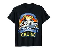 Lo Que sucedió en el Crucero se Queda Divertido en el Crucero Camiseta