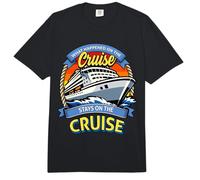Lo Que sucedió en el Crucero se Queda Divertido en el Crucero Comfort Colors Adult Heavyweight T-Shirt