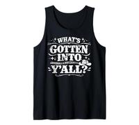 Lo Que Tiene en ustedes Divertido Estilo sureño al Estilo Occidental Camiseta sin Mangas