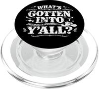Lo Que Tiene en ustedes Divertido Estilo sureño al Estilo Occidental PopSockets PopGrip para MagSafe