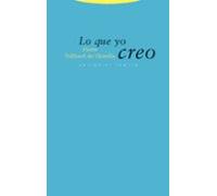 Lo Que Yo Creo