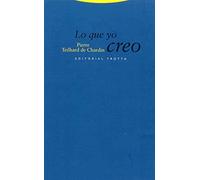Lo Que Yo Creo (Estructuras y Procesos. Religión)