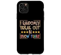 Lo Retro irrumpe al Azar en Las melodías de los espectáculos | Broadway Theater Carcasa para iPhone 11 Pro MAX