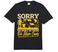 Lo sentimos, no estaremos allí Tenemos Animales de Granja Ganadería Comfort Colors Adult Heavyweight T-Shirt