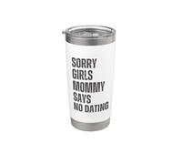 Lo siento chicas mami dice que no hay anuncio de embarazo de citas Vaso térmico de acero inoxidable de doble pared