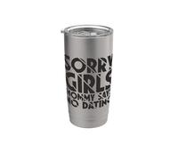 Lo siento chicas mami dice que no hay anuncio de embarazo de citas Vaso térmico de acero inoxidable de doble pared