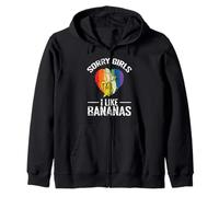 Lo Siento Chicas me Gustan los plátanos Sudadera con Capucha