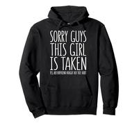 Lo Siento Chicos, Esta Chica es Tomada sí su Novio compró Esto Sudadera con Capucha