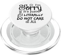 Lo Siento, es Solo Que Literalmente no me Importa en absoluto PopSockets PopGrip para MagSafe
