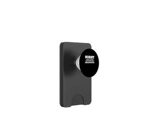Lo Siento, Estaba Ocupado Pensando en el Aficionado de Puntada de Aguja PopSockets PopWallet para MagSafe