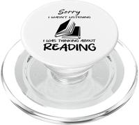Lo siento, estaba pensando en leer el libro de lectura de humor PopSockets PopGrip para MagSafe