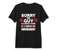 Lo Siento, Este Chico es tomado por un humeante sociólogo Amor Camiseta Premium