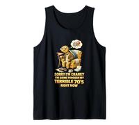 Lo Siento, Estoy de Mal Humor, Estoy pasando por mis terribles 70 en Este Momento Camiseta sin Mangas