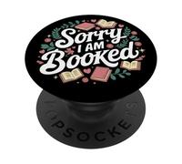 Lo siento, estoy reservado Leer Leer Libros Lector Nerd PopSockets PopGrip Adhesivo