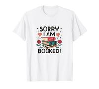 Lo siento, estoy reservado Leyendo Floral Bookish Bliss para lectores Camiseta