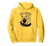 Lo siento, estoy reservado: mi gato me necesita mascota felina amante de los gatos Sudadera con Capucha