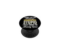 Lo Siento, herí Tus Sentimientos estúpido PopSockets PopGrip Adhesivo