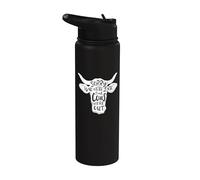 Lo siento llegamos tarde las vacas salieron Stainless Steel Insulated Water Bottle