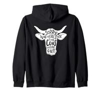 Lo Siento llegamos Tarde Las Vacas salieron Sudadera con Capucha