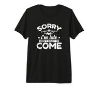 Lo Siento, llego Tarde a Nadar Broma Camiseta Premium