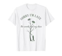 Lo Siento, llego Tarde El Bosque mantuvo mis Discos de Golf Camiseta