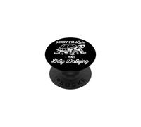 Lo Siento, llego Tarde, Estaba Dilly Dallying Turtle PopSockets PopGrip Adhesivo