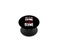 Lo Siento, llego Tarde, estuve en una Escena del Crimen PopSockets PopGrip Adhesivo