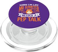 Lo Siento, llego Tarde, mi hámster necesitaba una Charla PopSockets PopGrip para MagSafe