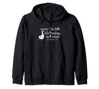 Lo Siento, llego Tarde, su Tiempo, no el mío eclesiaster 3 1 Sudadera con Capucha