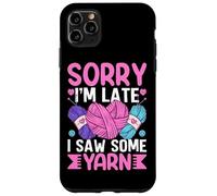 Lo siento, llego tarde, vi algo de humor de hilo Carcasa para iPhone 11 Pro Max