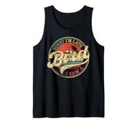 Lo siento, llego tarde, vi un pájaro, divertido, amante de los pájaros, observación de aves vintage Camiseta sin Mangas