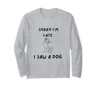 Lo Siento, llego Tarde, Vi un Perro Manga Larga