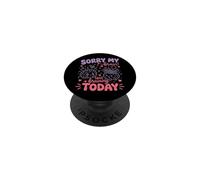 Lo Siento, mi Cerebro no está Cerebro Hoy Divertido PopSockets PopGrip Adhesivo